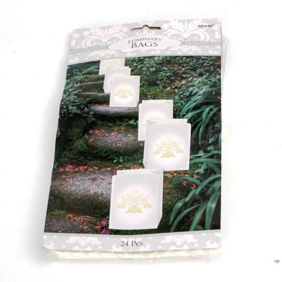 NWT Amscan Luminary bags -  24 pieces - Picture 1 of 2